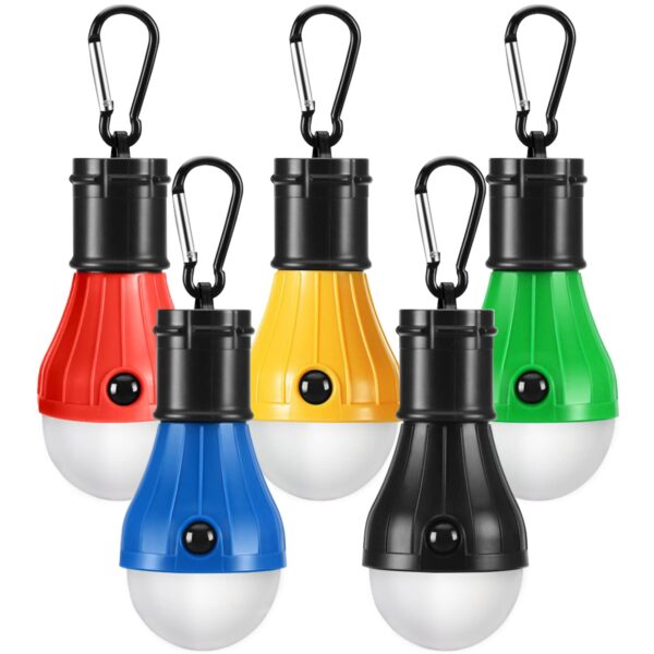 Illuminate your campsite with these portable LED camping lights! Compact, bright, and waterproof, perfect for camping, hiking, and more.