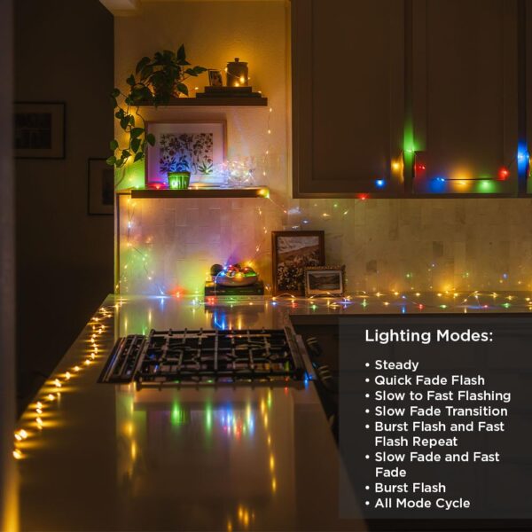 Light up any space with the LuminAID LED String Lights combo pack. Featuring 2 strands of 32ft USB lights with 100 LED bulbs each, these lights are perfect for camping, backyard parties, or indoor use. Choose from 8 lighting modes to set the perfect ambiance. Plug and play with any USB power source for convenience. Lightweight and travel-friendly, these string lights are ideal for on-the-go events. Power source not included.