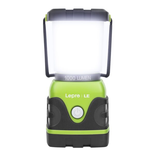 Illuminate your outdoor adventures with the LE 1000LM Camping Lantern. With 4 light modes and long battery life, this waterproof tent light is essential for camping, hiking, and emergencies.