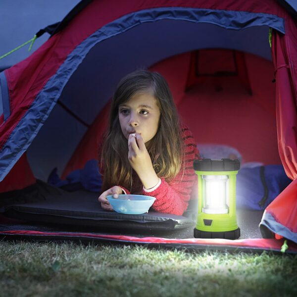 Illuminate your next adventure with the elesall camping lantern! This versatile lantern with 3000LM brightness and 5 adjustable lighting modes is perfect for camping, road trips, and emergencies. Rechargeable with a phone charger function, lightweight, portable, and water & impact resistant. A must-have tool for all your outdoor activities.