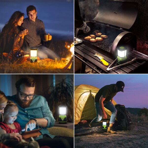 Illuminate your outdoor adventures with the LE 1000LM Camping Lantern. With 4 light modes and long battery life, this waterproof tent light is essential for camping, hiking, and emergencies.