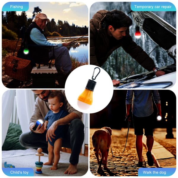 Illuminate your adventures with the Coideal Camping Tent Lights Lantern. Featuring 3 LED lights with 100 Lumens, this portable lantern offers bright and comfortable lighting covering 4 square meters. Hang it securely with the creative hook design. Choose from Full Brightness, Half Brightness, or SOS modes for versatile use. Durable, water-resistant, and backed by a 100% Satisfaction Guarantee.