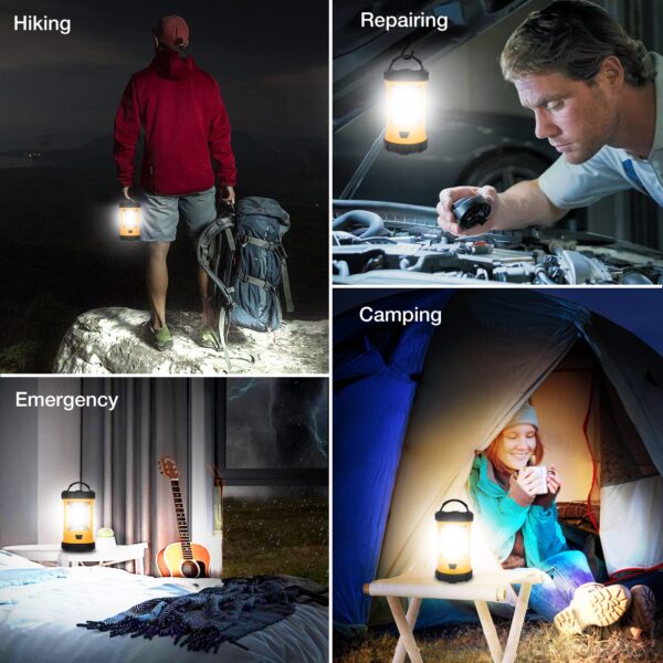 Illuminate your space with the versatile CT CAPETRONIX Camping Lantern. With 3200lm brightness and 5 light modes, this lantern is perfect for camping, emergencies, and more. It also doubles as a power bank and is waterproof for outdoor use.